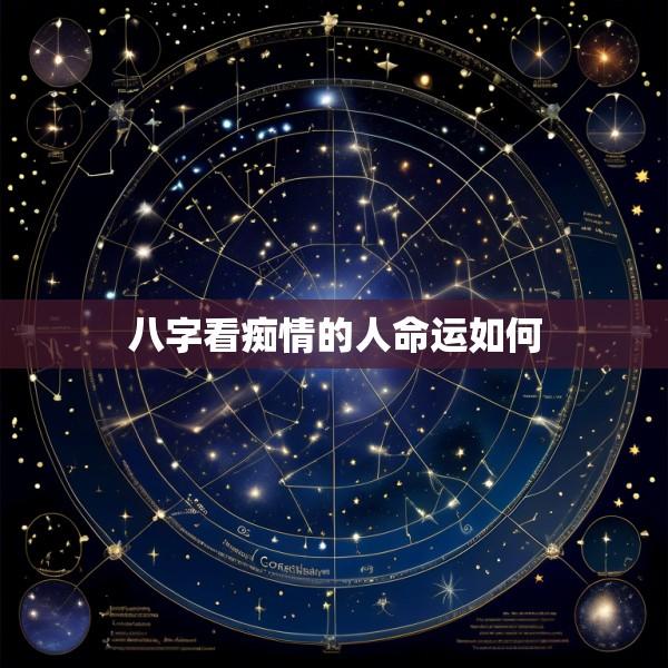 八字看痴情的人命运如何