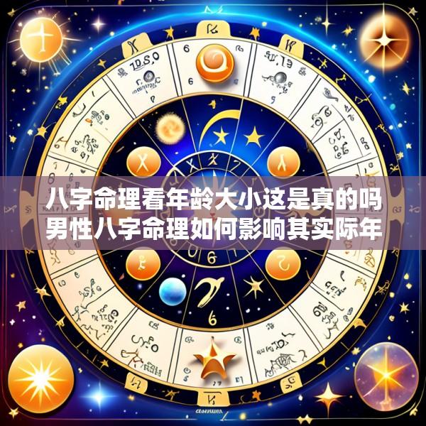 八字命理看年龄大小这是真的吗男性八字命理如何影响其实际年龄