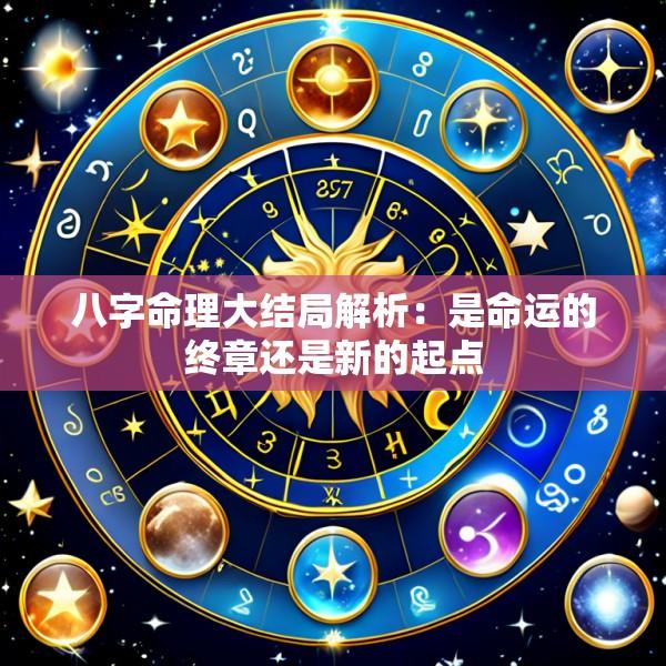八字命理大结局解析：是命运的终章还是新的起点