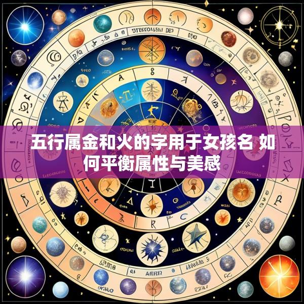 五行属金和火的字用于女孩名 如何平衡属性与美感