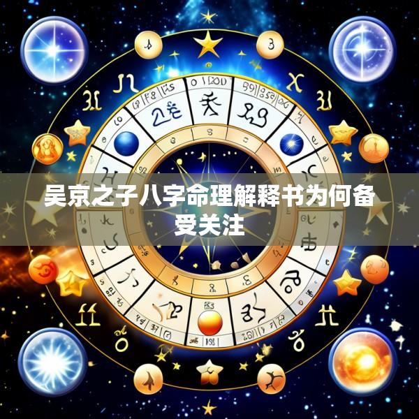吴京之子八字命理解释书为何备受关注