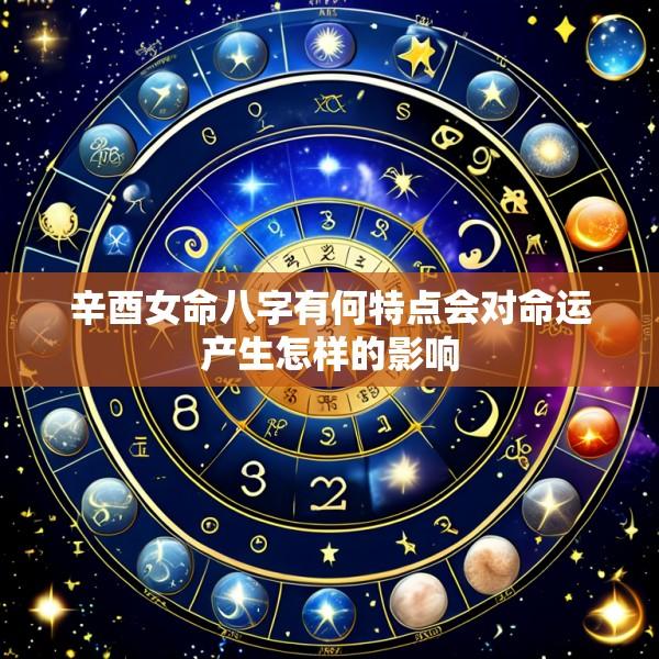 辛酉女命八字有何特点会对命运产生怎样的影响