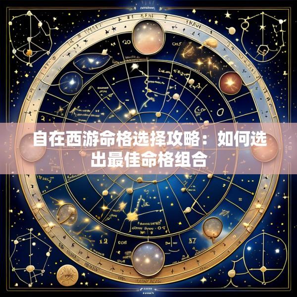 自在西游命格选择攻略：如何选出最佳命格组合