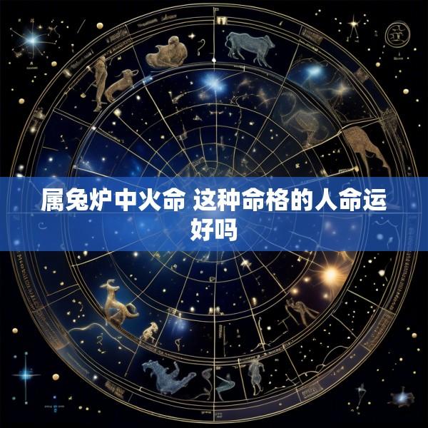 属兔炉中火命 这种命格的人命运好吗