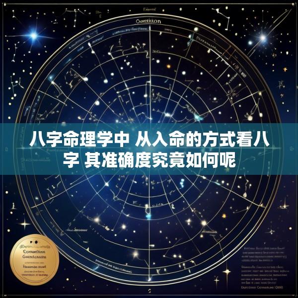 八字命理学中 从入命的方式看八字 其准确度究竟如何呢
