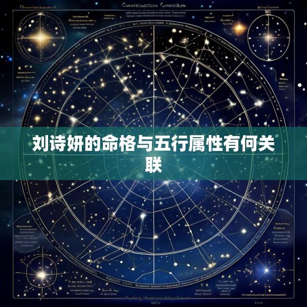 刘诗妍的命格与五行属性有何关联