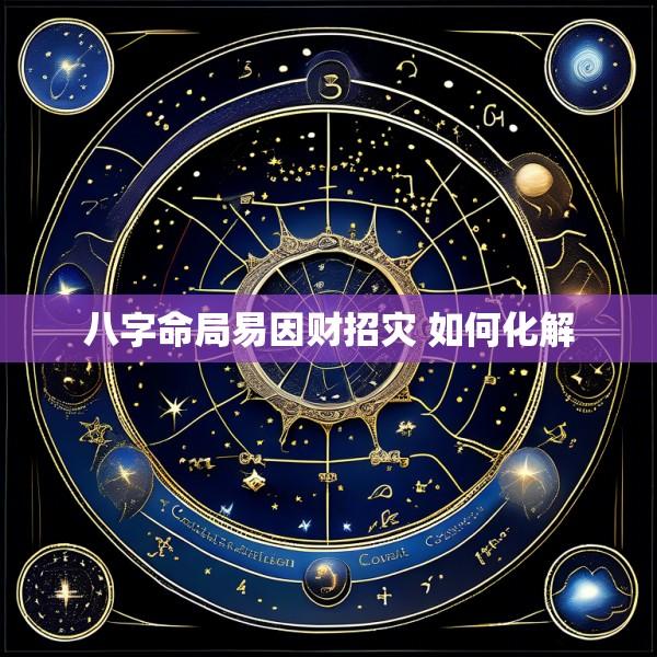 八字命局易因财招灾 如何化解