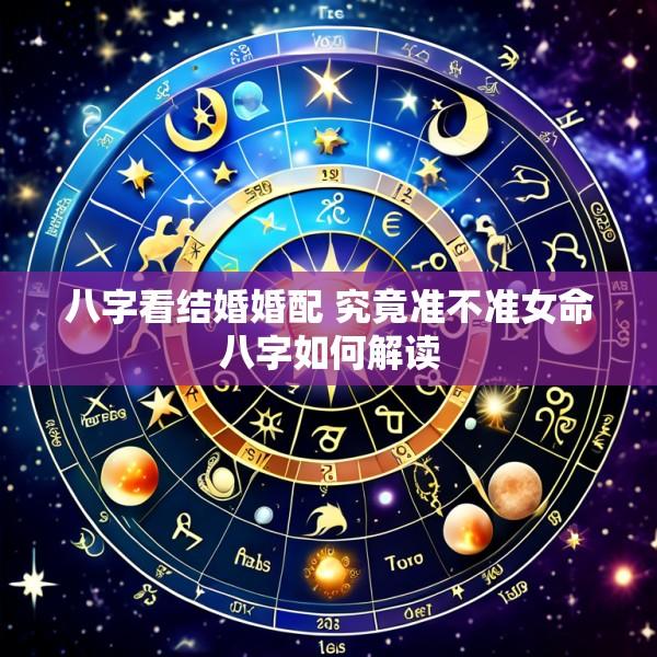 八字看结婚婚配 究竟准不准女命八字如何解读