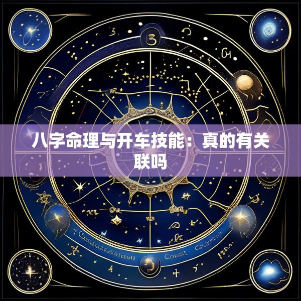 八字命理与开车技能：真的有关联吗