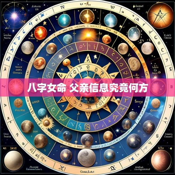 八字女命 父亲信息究竟何方