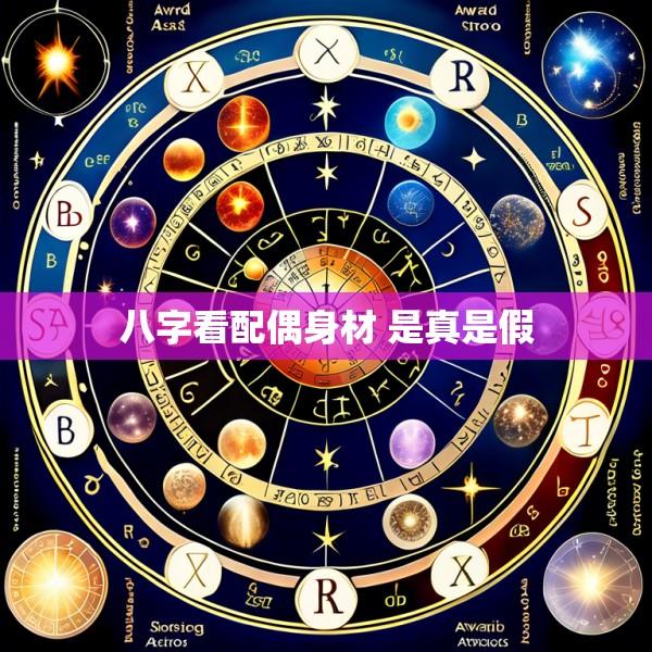 八字看配偶身材 是真是假