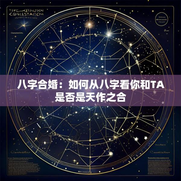 八字合婚：如何从八字看你和TA是否是天作之合