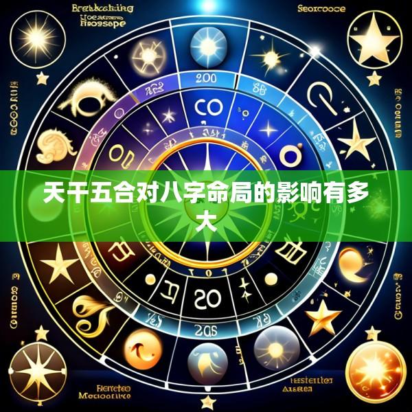天干五合对八字命局的影响有多大