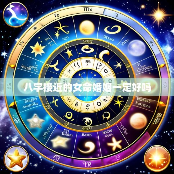 八字接近的女命婚姻一定好吗