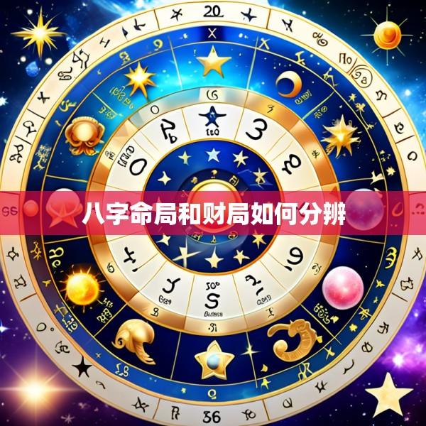 八字命局和财局如何分辨