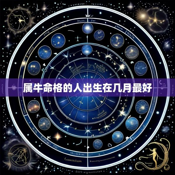 属牛命格的人出生在几月最好