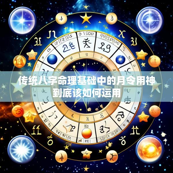 传统八字命理基础中的月令用神到底该如何运用