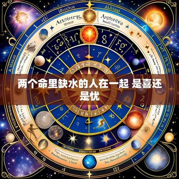 两个命里缺水的人在一起 是喜还是忧