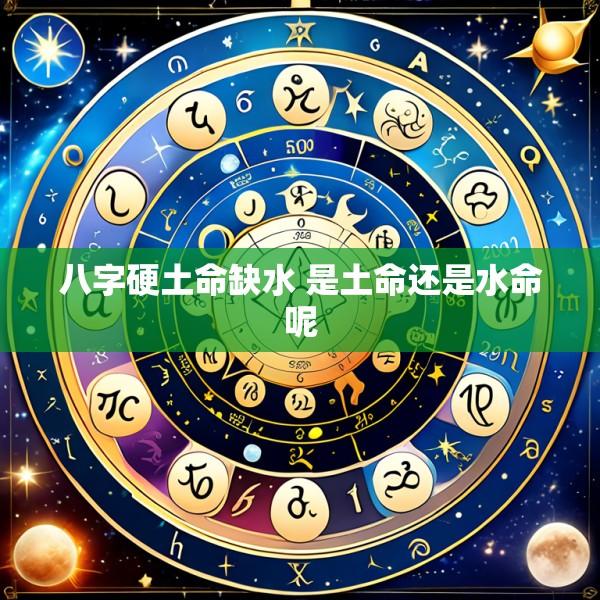 八字硬土命缺水 是土命还是水命呢