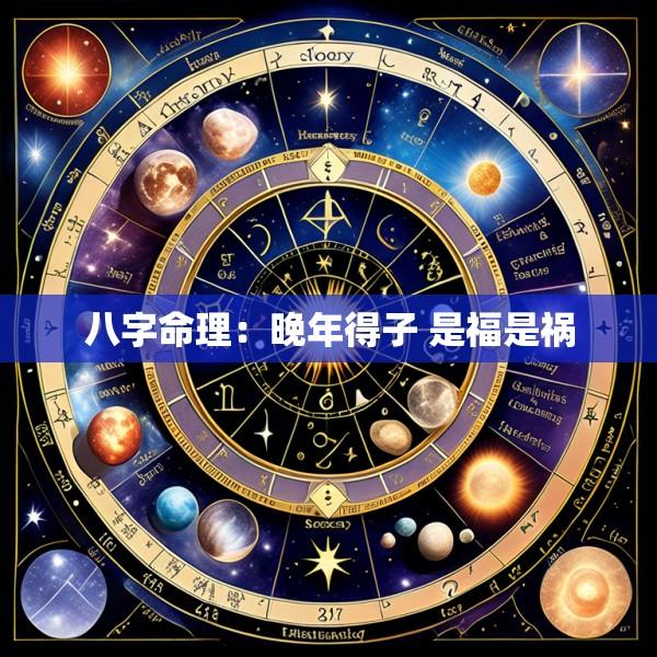 八字命理：晚年得子 是福是祸
