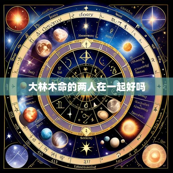 大林木命的两人在一起好吗
