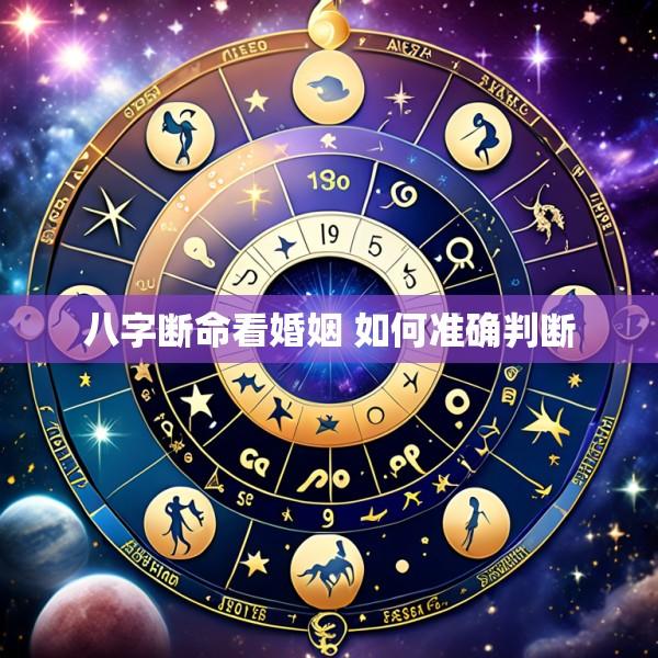 八字断命看婚姻 如何准确判断