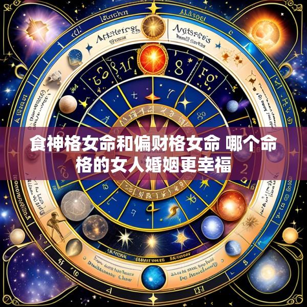 食神格女命和偏财格女命 哪个命格的女人婚姻更幸福