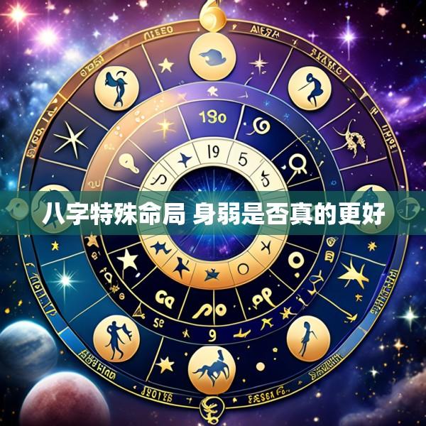 八字特殊命局 身弱是否真的更好