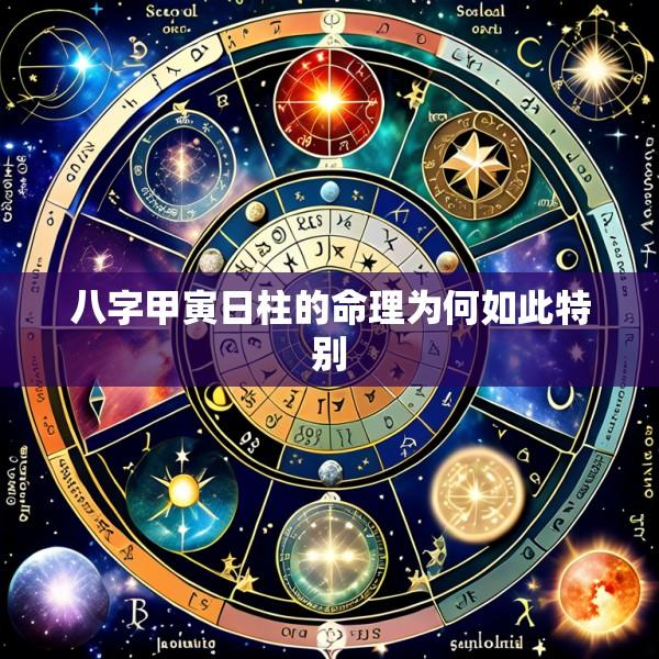 八字甲寅日柱的命理为何如此特别