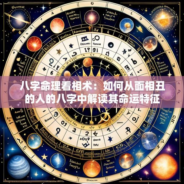 八字命理看相术：如何从面相丑的人的八字中解读其命运特征