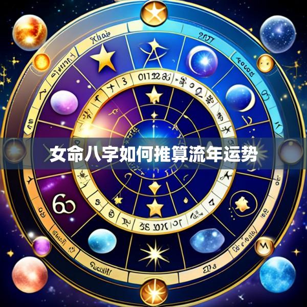 女命八字如何推算流年运势