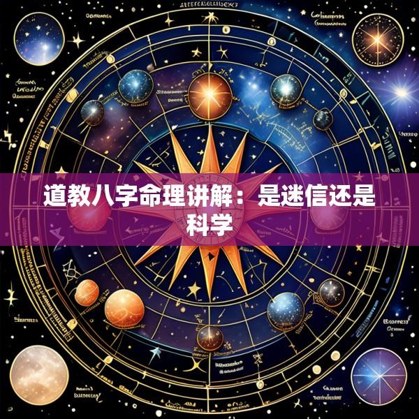 道教八字命理讲解：是迷信还是科学