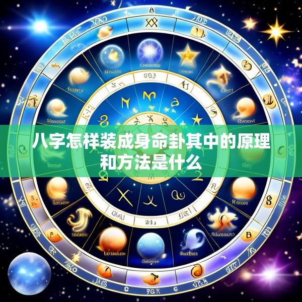 八字怎样装成身命卦其中的原理和方法是什么