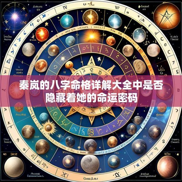 秦岚的八字命格详解大全中是否隐藏着她的命运密码