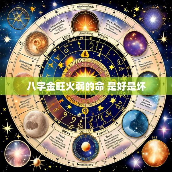 八字金旺火弱的命 是好是坏