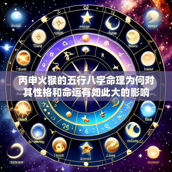 丙申火猴的五行八字命理为何对其性格和命运有如此大的影响