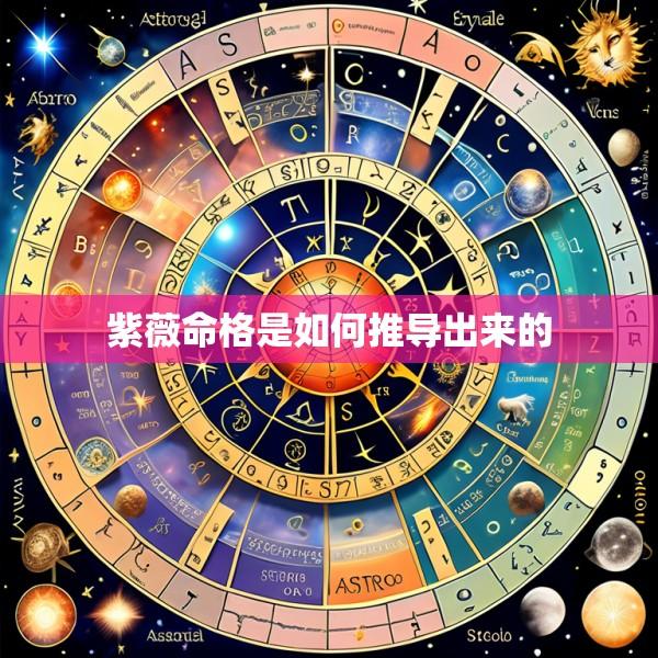 紫薇命格是如何推导出来的