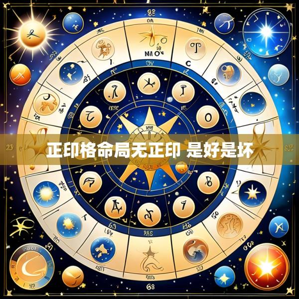 正印格命局无正印 是好是坏