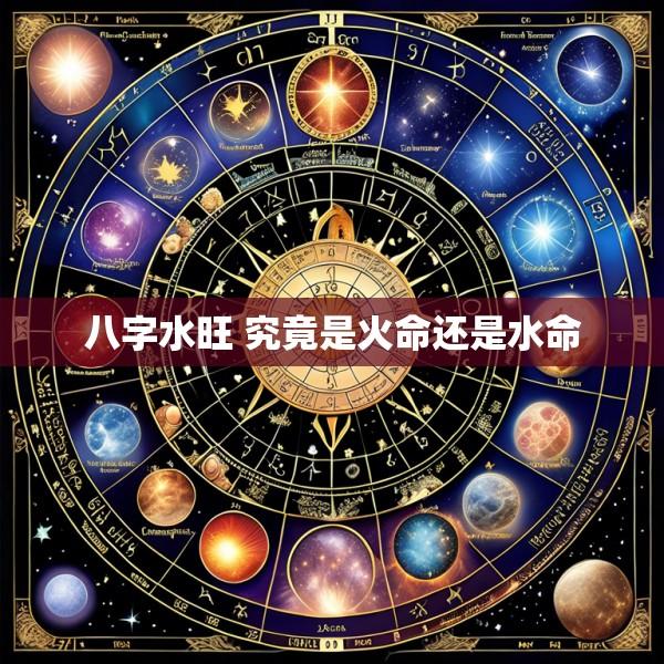八字水旺 究竟是火命还是水命