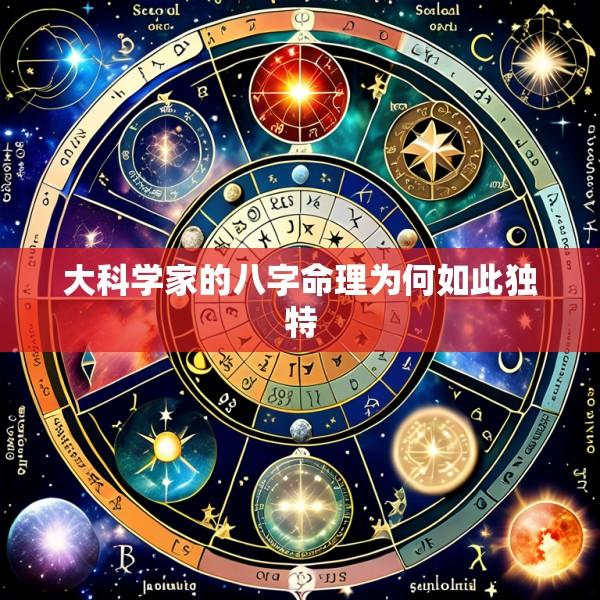 大科学家的八字命理为何如此独特