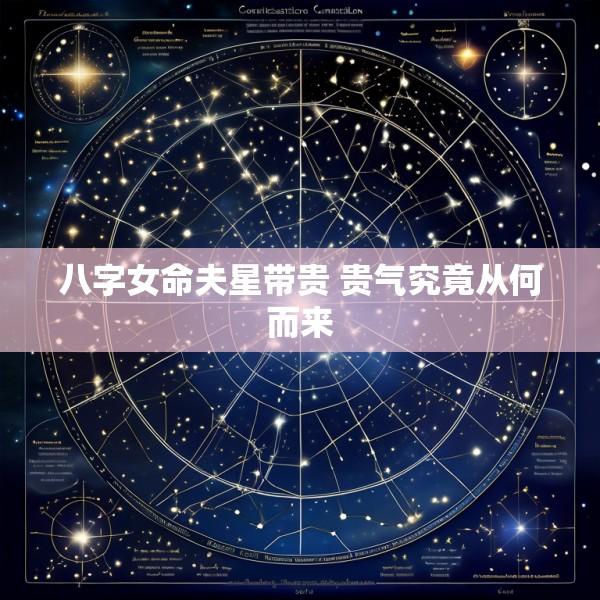 八字女命夫星带贵 贵气究竟从何而来