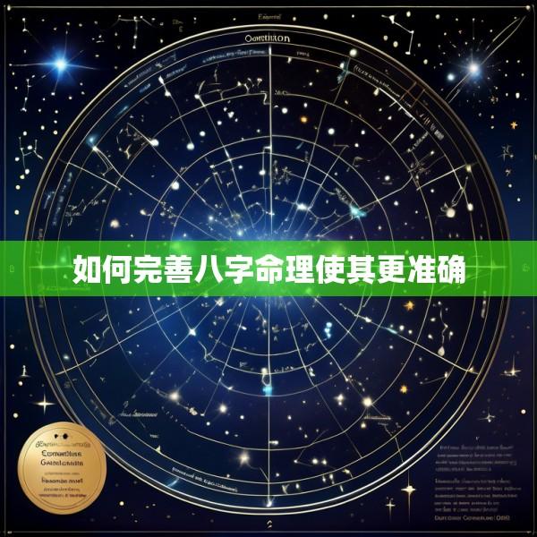如何完善八字命理使其更准确