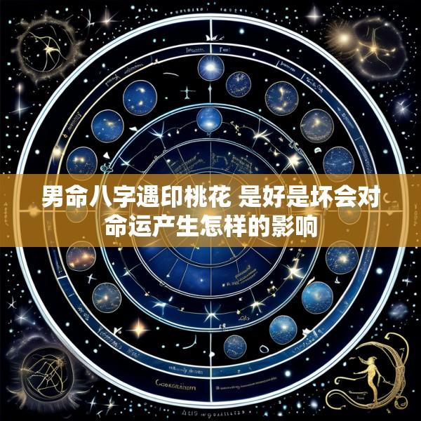 男命八字遇印桃花 是好是坏会对命运产生怎样的影响
