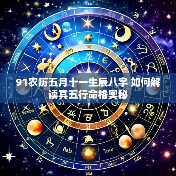91农历五月十一生辰八字 如何解读其五行命格奥秘