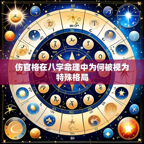 伤官格在八字命理中为何被视为特殊格局