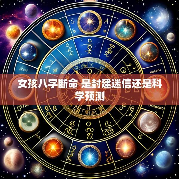女孩八字断命 是封建迷信还是科学预测