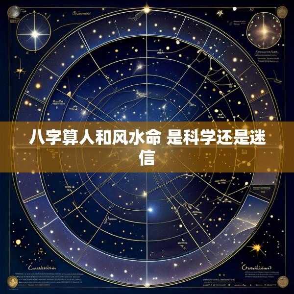 八字算人和风水命 是科学还是迷信