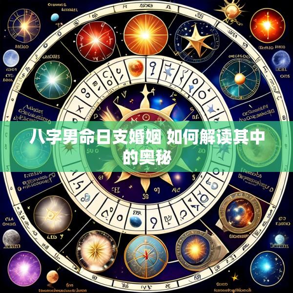 八字男命日支婚姻 如何解读其中的奥秘