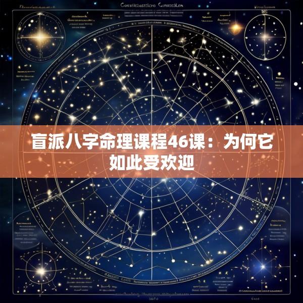 盲派八字命理课程46课：为何它如此受欢迎