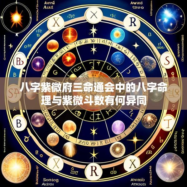 八字紫微府三命通会中的八字命理与紫微斗数有何异同
